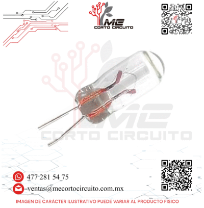 MINI FOCO 12V TIPO ARROZ