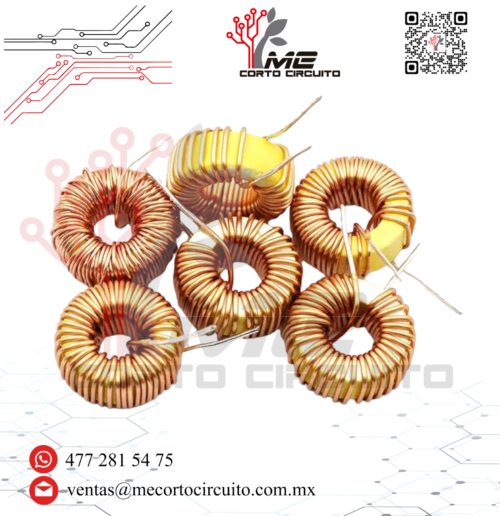 INDUCTOR BOBINA TOROIDAL 3A Corto Circuito