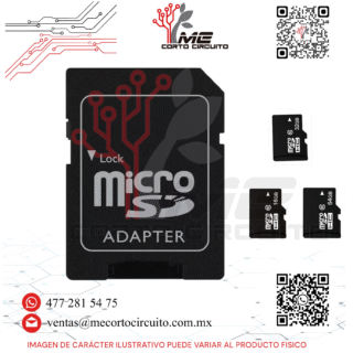 MICRO SD CON ADAPTADOR