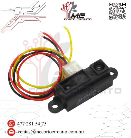 SENSOR INFRARROJO DE PROXIMIDAD Y DISTANCIA TIPO SHARP 1080 CM Corto