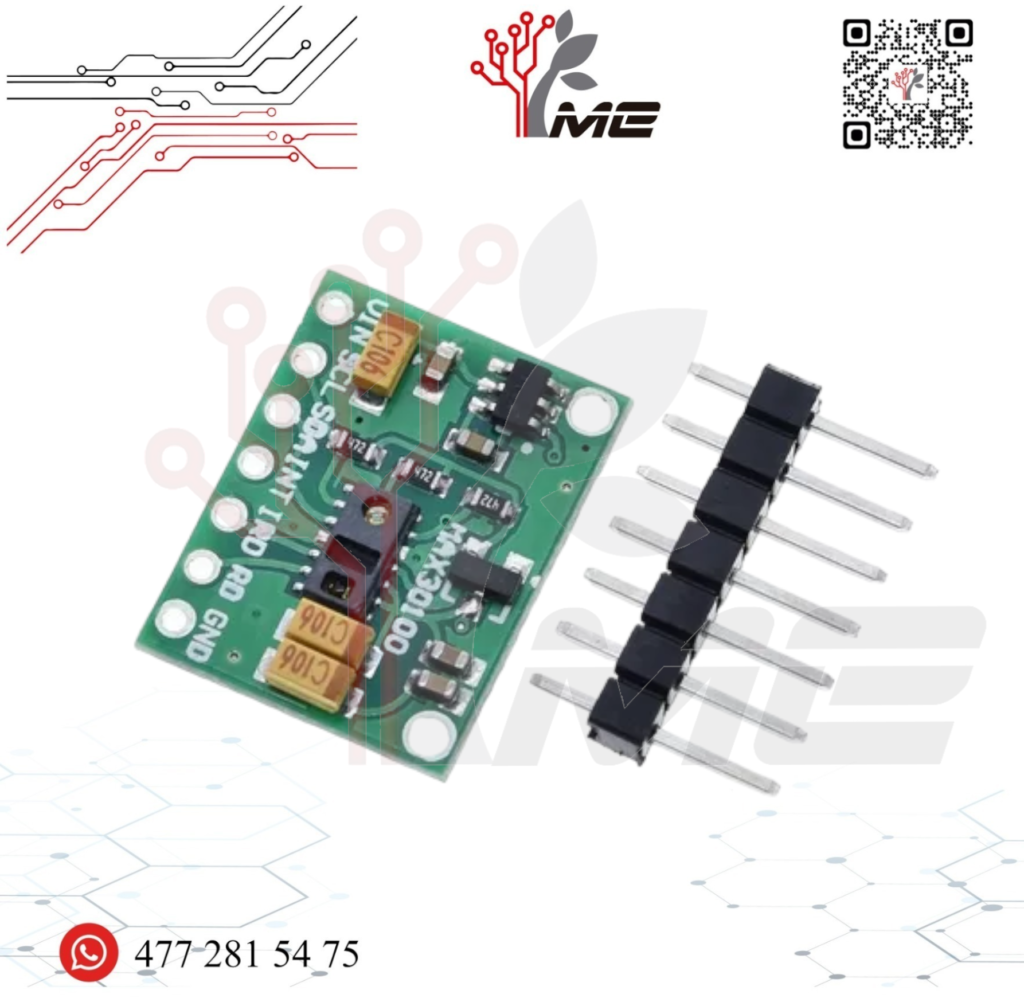 MÓDULO SENSOR DE RITMO CARDIACO MAX30100 – Corto Circuito