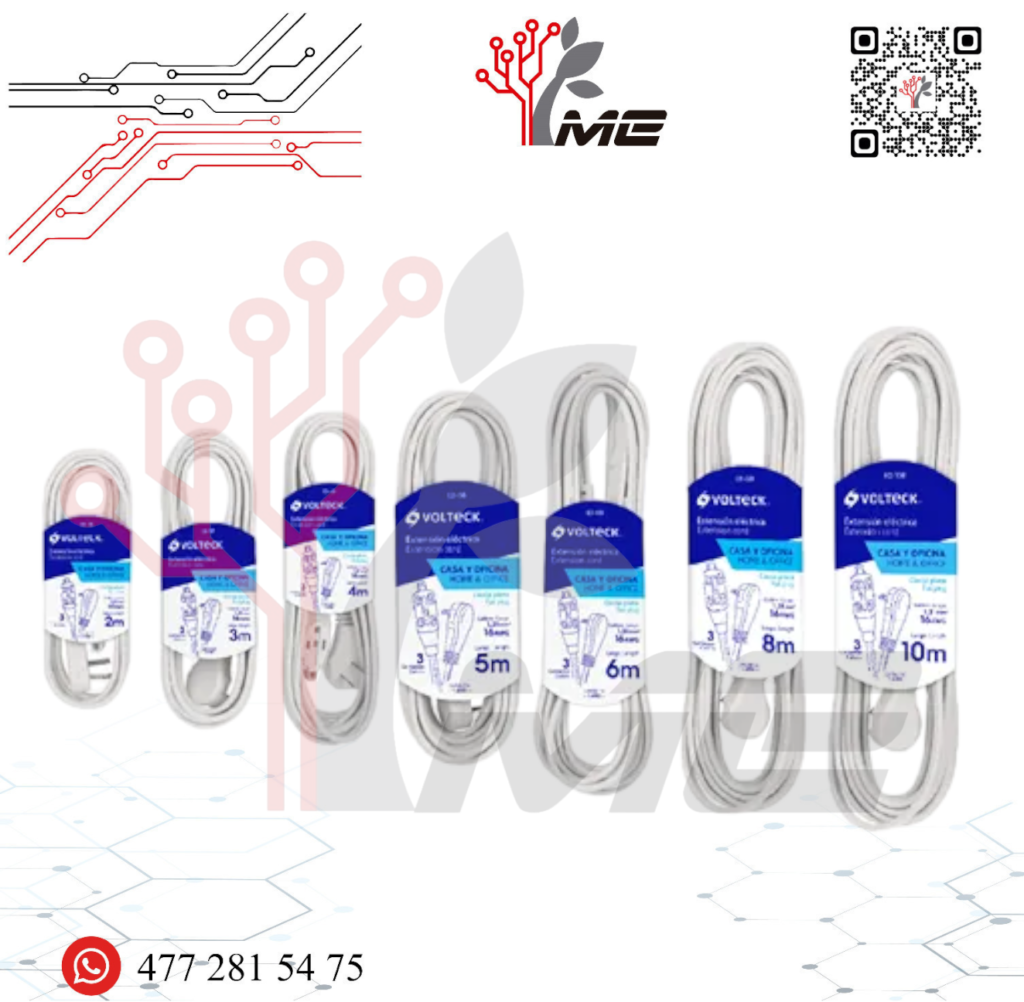 POWTECH - Cable De Extensión De Aire Acondicionado De 6 Pies Y