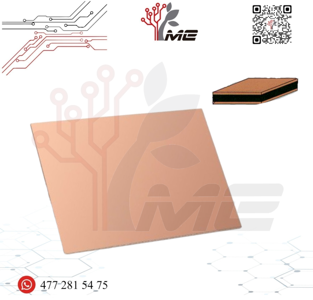 PLACA FENOLICA DOBLE CARA COBRE – Corto Circuito