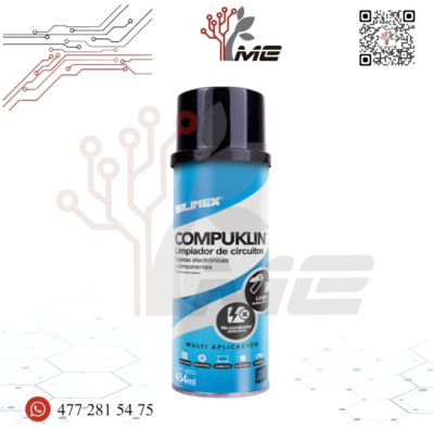 LIMPIADOR DE CIRCUITO Y TARJETAS SILIMEX 454 ml