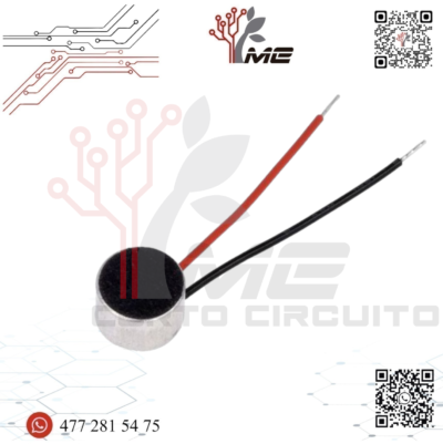 MICROFONO ELECTRET 32db CON CABLE