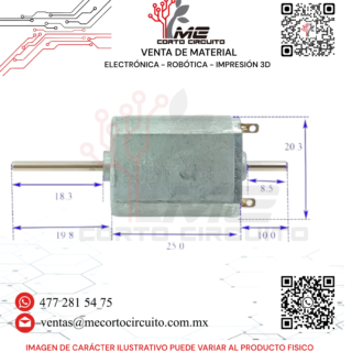 MOTOR DOBLE EJE