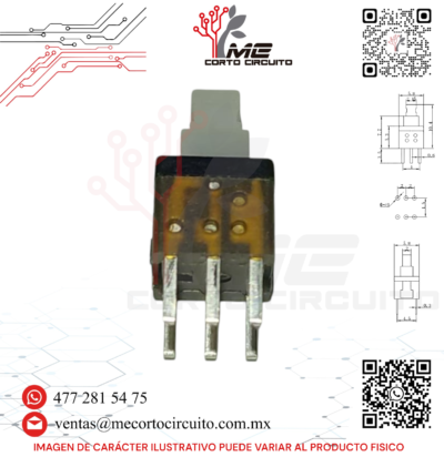 MICROSWITCH SMD 6 PATAS