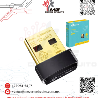 ADAPTADOR INALAMBRICO NANO USB