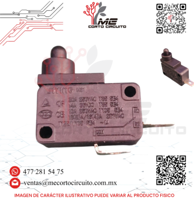 MICROSWITCH CON BOTON