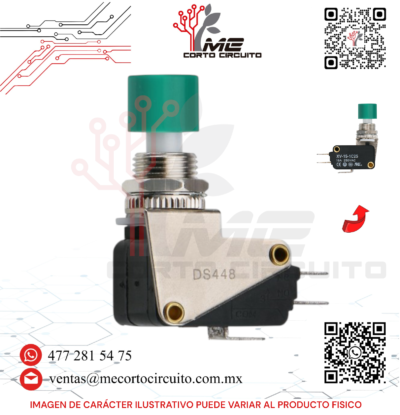 MICROSWITCH CON BOTON METALICO - Image 2