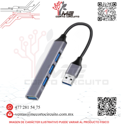 ADAPTADOR USB MULTIPUERTO