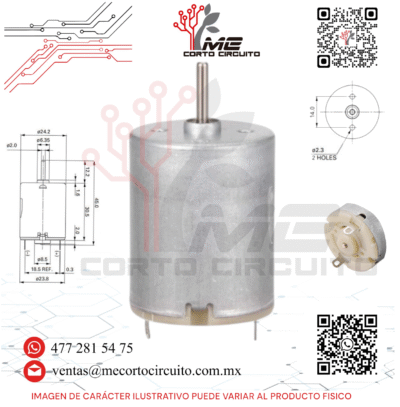 MOTOR 280 6V 90MA