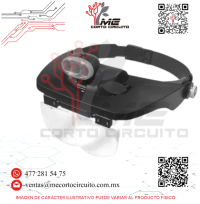 OPTIVISOR  AJUSTABLE CON LUZ LED