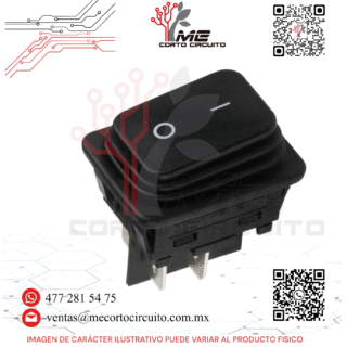 SWITCH BALANCIN CON CUBIERTA DE SILICON ON-OFF