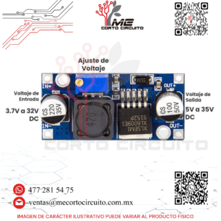 REGULADOR BOOSTER STEP UP XL6009
