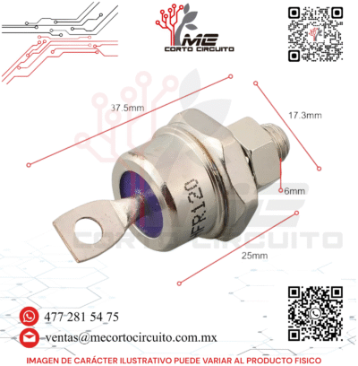 DIODO HRF 50A 1200v
