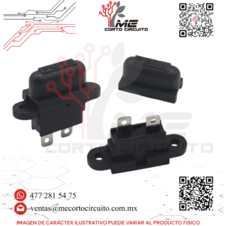 PORTAFUSIBLE CON PROTECTOR
