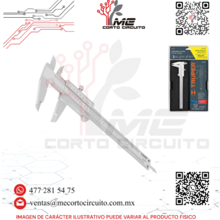 CALIBRADOR / VERNIR ANALOGO 6"