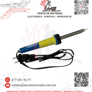 CAUTIN DE LAPIZ 40 W MANGO AZUL-AMARILLO