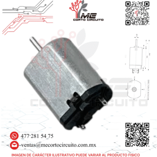 MOTOR MINI DC 5V 9500 RPM
