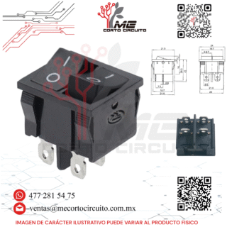 SWITCH BALANCIN DOBLE 1P 1T