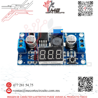 MODULO STEP DOWN LM2596 CON DISPLAY