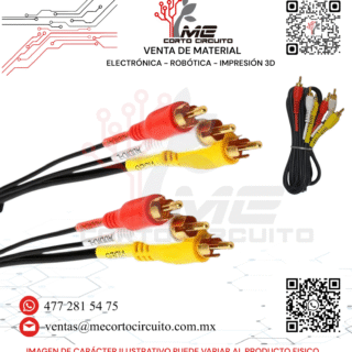 CABLE PARA AUDIO Y VIDEO REFORZADO