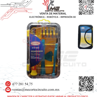 DESARMADOR CON PUNTAS INTERCAMBIABLES