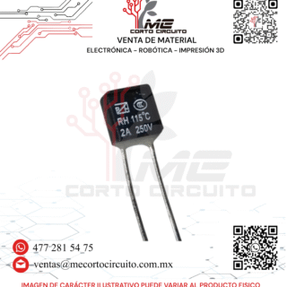 FUSIBLE TERMICO RH 115-250V 2A