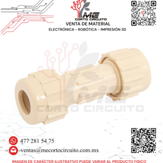 COPLE DE COMPRESION CPVC