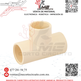 TEE SENCILLA DE CPVC