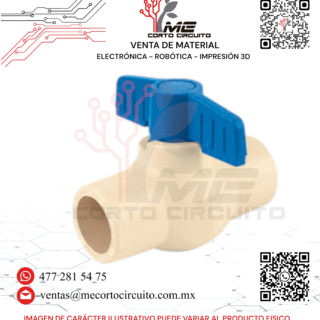 VALVULA DE ESFERA CPVC