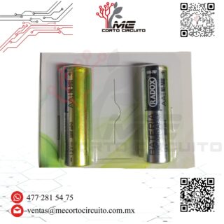 2 BATERIAS RECARGABLES AA 1.2V 2100 mAh